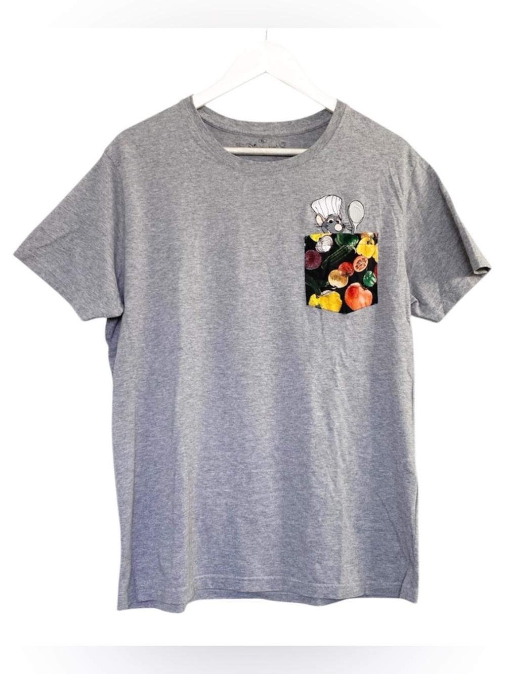 Disneyland Paris Heather Gray Logo Tee